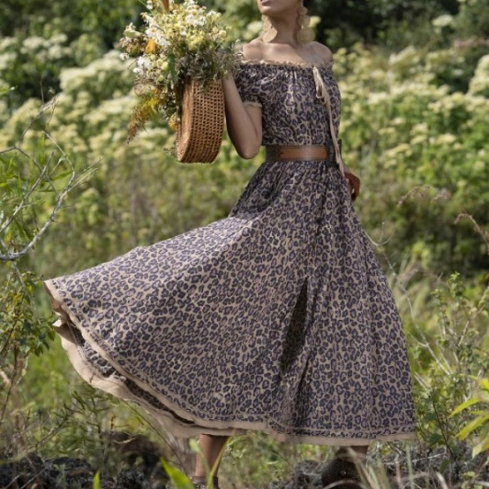 🦋LAST🦋 NWT Tulle & Batiste Montana Midi Dress, Size Small - Picture 5 of 9
